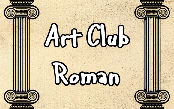Art Club Roman: A Creative Handwritten Font for Modern Designers