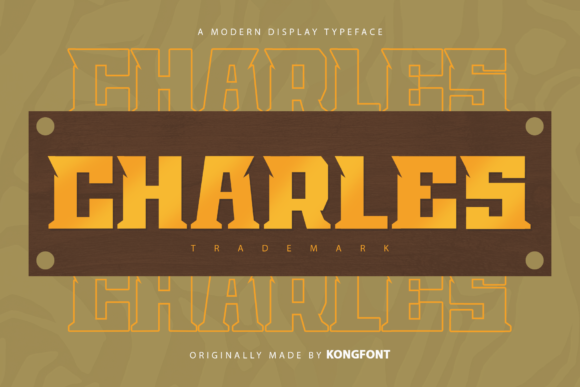 Charles: A Modern Script Font for Creative Projects