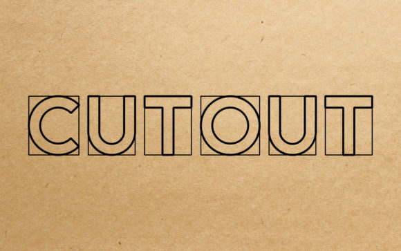 Cut Out: The Outlined Display Font That Adds Instant Character