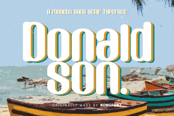Donaldson Font: A Playful Script for Bold Branding
