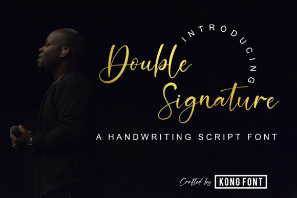 Double Signature: The Handwritten Script for Modern Brands
