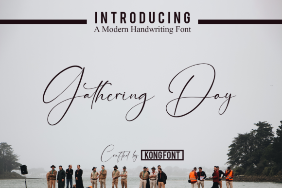 Gathering Day: Adding a Romantic Script to Your Designs