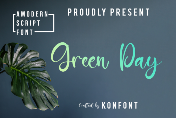 Green Day Font: Adding Romantic Charm to Modern Designs