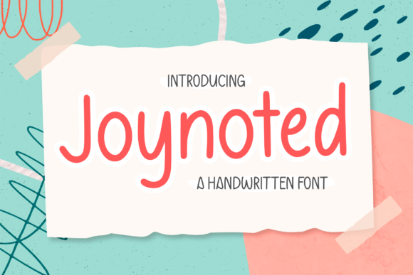 Joynoted: The Handwritten Font for Modern Branding