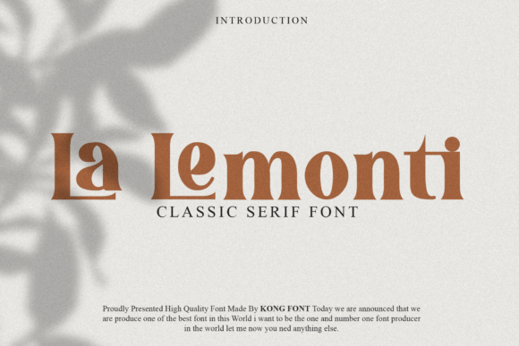 La Lemonti: A Fresh Take on Handwritten Typography