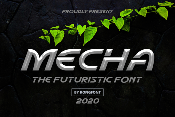 Mecha: The Modern Display Font for Bold, Futuristic Design