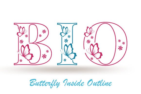 Unfolding Elegance: Using the Butterfly Inside Font for Authentic Design