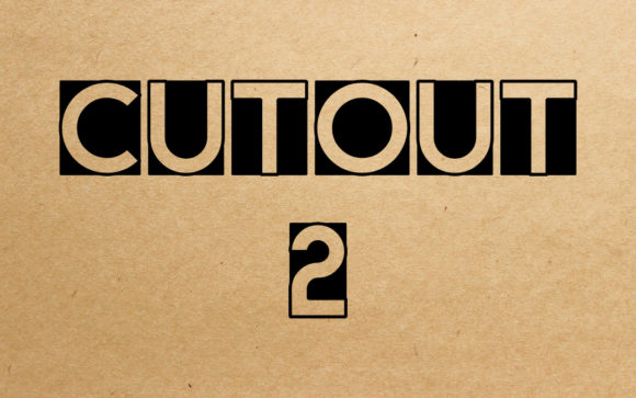 Unleashing Creativity with the Cut Out 2 Typeface